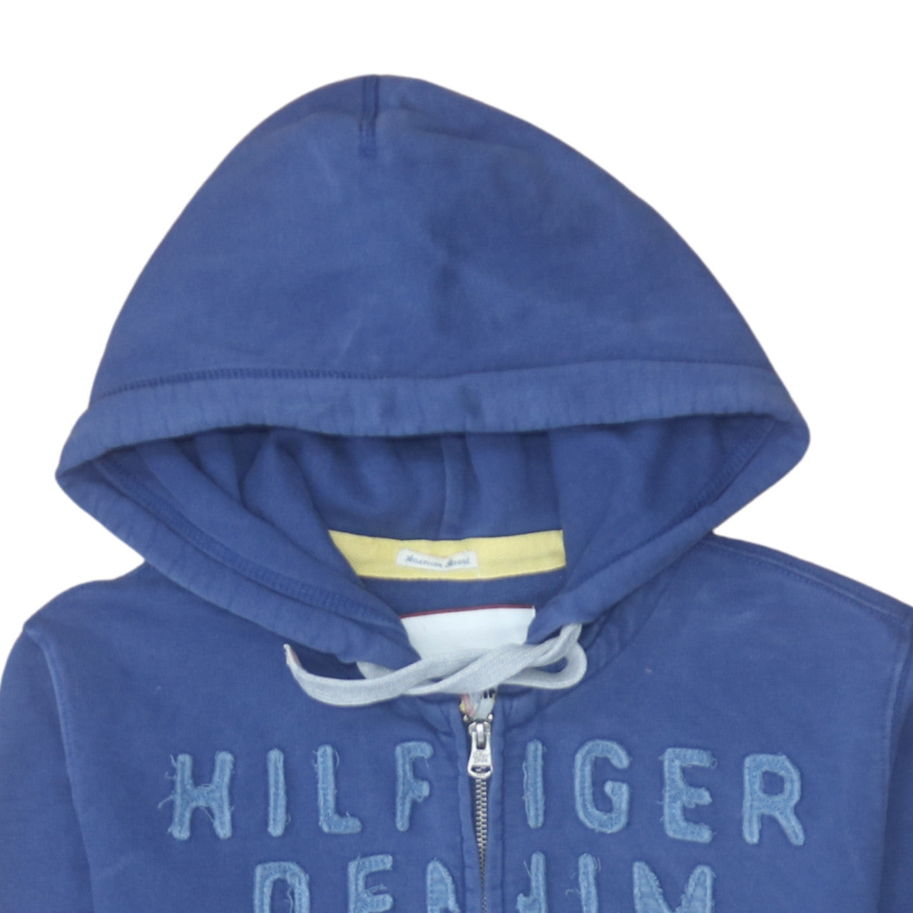 Hilfiger Denim Men's Blue Full Zip Hoodie Size M