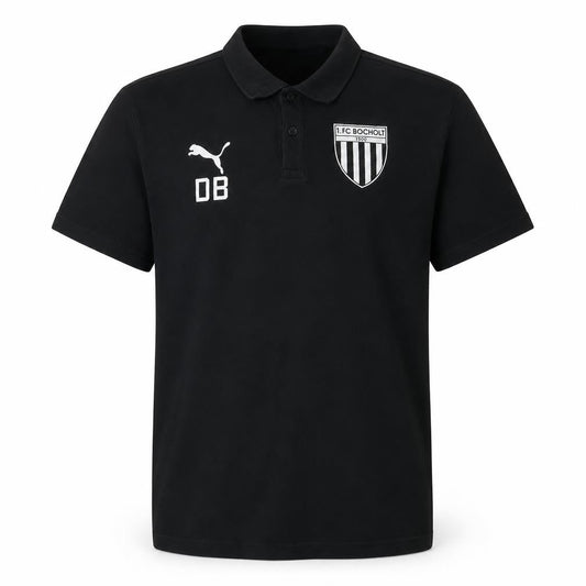 Puma Men’s Black 1.FC Bocholt Polo Shirt Size L Casual Sportswear