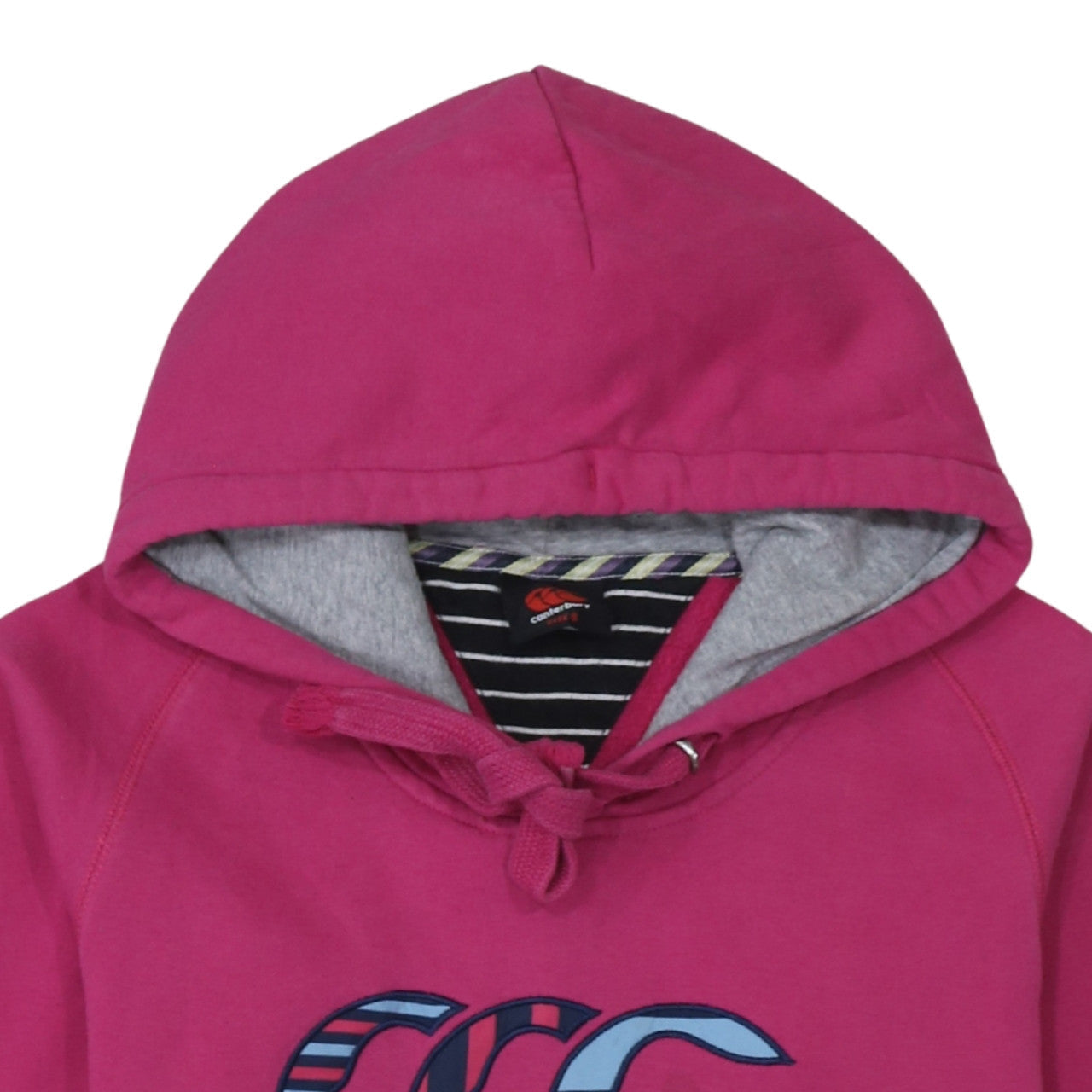 Canterbury Women's Pink Pullover Hoodie Size 8 Cotton Blend