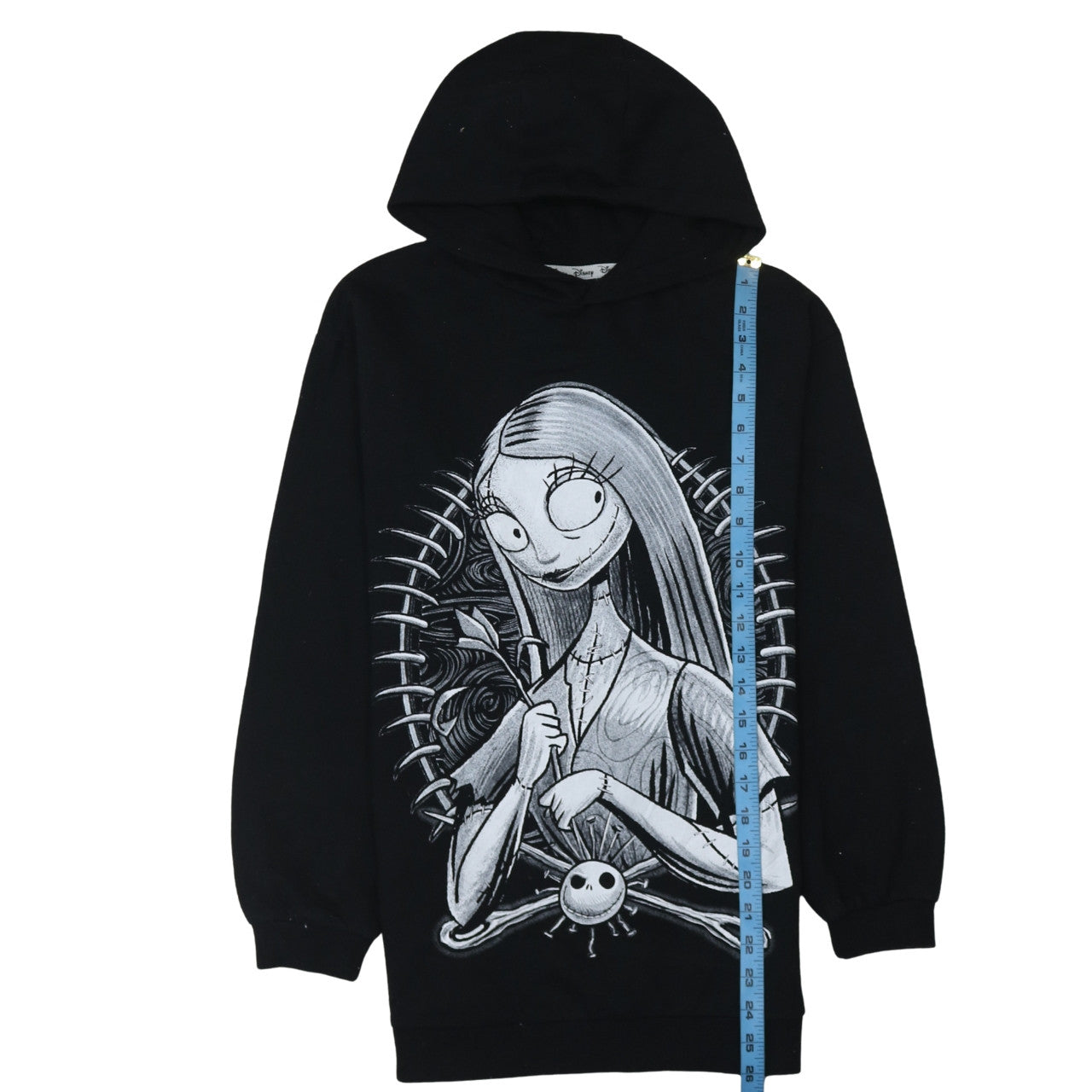 Primark Girls Black Hoodie 12-13 Years The Nightmare Before Christmas Sally Design