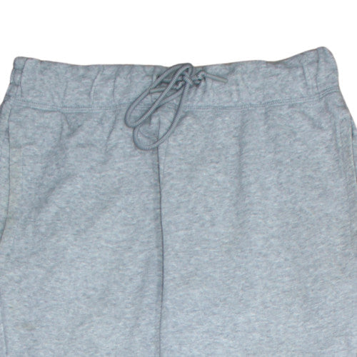 Adidas Men’s Grey L Fleece Sweatpants with Ankle Zip Pockets
