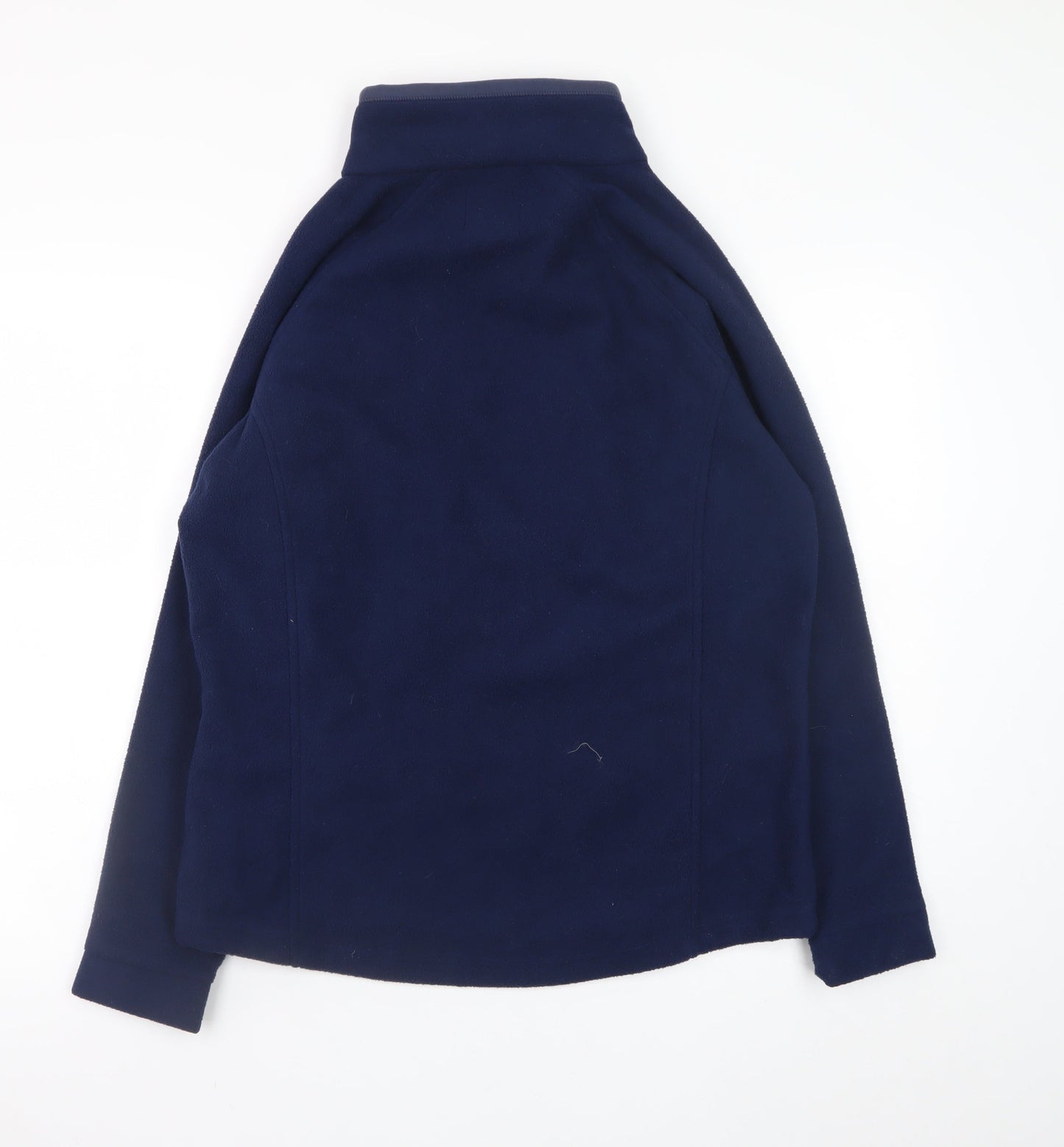 Premier Men's Blue Full Zip Fleece Sweatshirt Size M