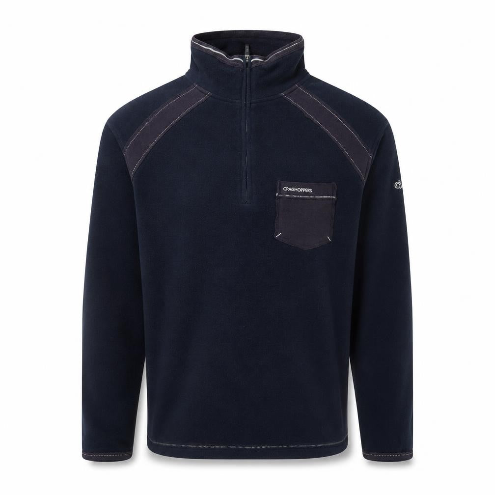 Craghoppers Men's Blue Fleece 1/4 Zip Pullover Sweatshirt M