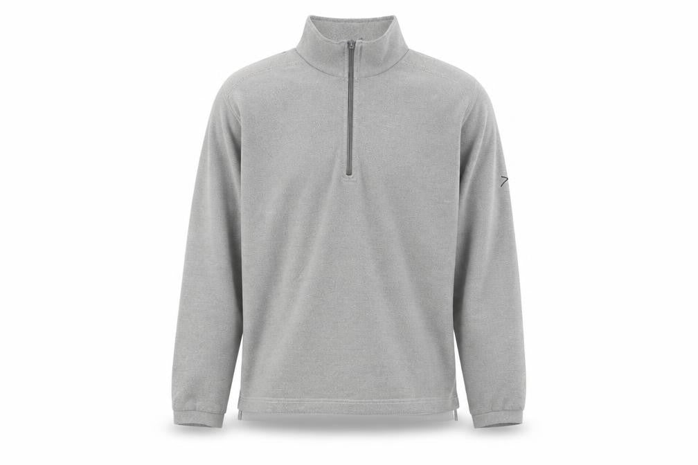Regatta Men's Grey 1/4 Zip Fleece Sweatshirt M Outdoor Pullover
