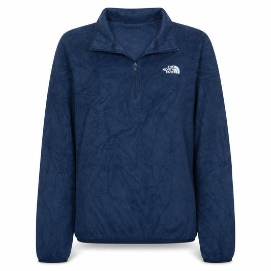 The North Face Womens Navy Fleece Pullover Sweatshirt M