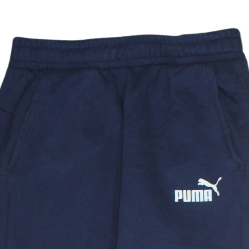 Puma Men's Blue Jogger Sweatpants Fleece Trousers Size S