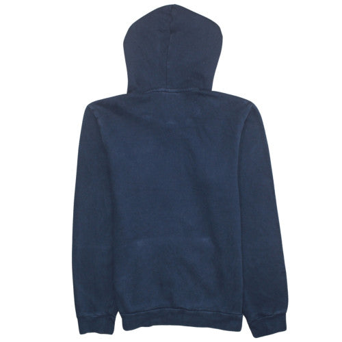 Adidas Men's Blue Pullover Hoodie Size S Regular Fit Sportswear