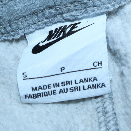 Nike Men's Grey Fleece Sweatpants S Regular Fit Elastic Waist