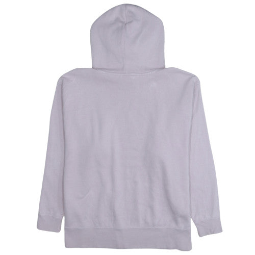 Nike Women Lavender Pullover Hoodie 1X Cotton Blend Logo Casual