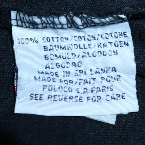 Polo Ralph Lauren Men's Black Cotton Short Sleeve Polo Shirt Size M