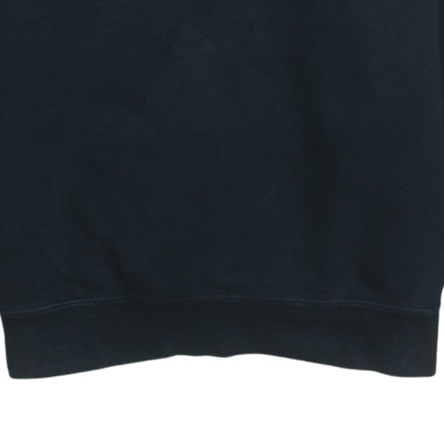 Nike Men’s Black Crew Neck Pullover Sweatshirt M Regular Fit