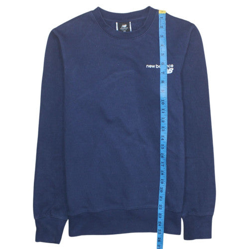 New Balance Men's Blue XS Crew Neck Pullover Sweatshirt