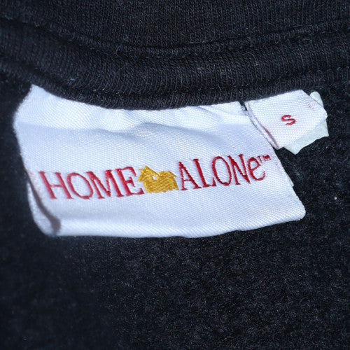 Home Alone Men's Black S Pullover Hoodie Wet Bandits Graphic Print