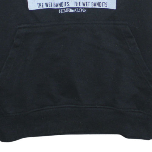 Home Alone Men's Black S Pullover Hoodie Wet Bandits Graphic Print