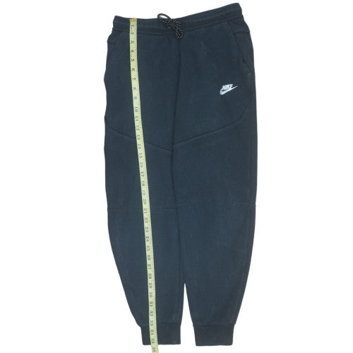 Nike Men's Black Fleece Jogger Trousers Size S Regular Fit