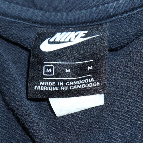 Nike Men's Black Full Zip Hoodie Sweatshirt Size M Regular Fit