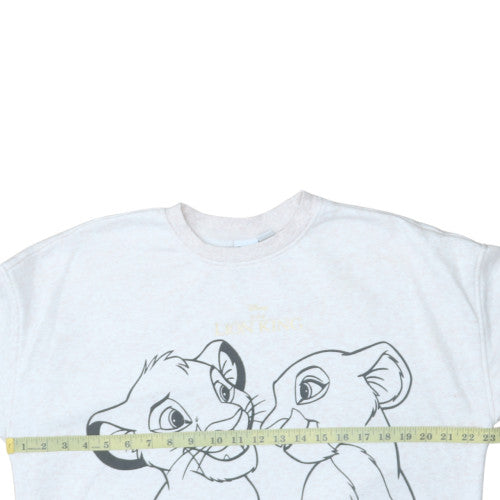 Primark Disney Women’s White Lion King Sweatshirt Size M 12/14