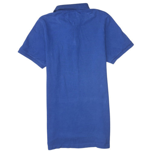 Tommy Hilfiger Men's Blue M Cotton Short Sleeve Polo Shirt