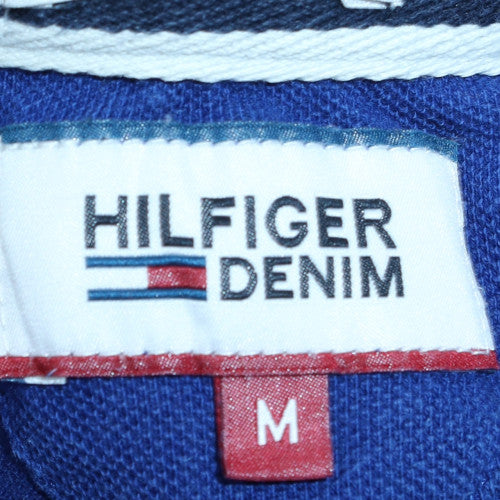 Tommy Hilfiger Men's Blue M Cotton Short Sleeve Polo Shirt