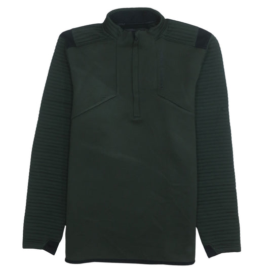 Under Armour Men Green M 1/4 Zip ColdGear Sweatshirt Fleece Top