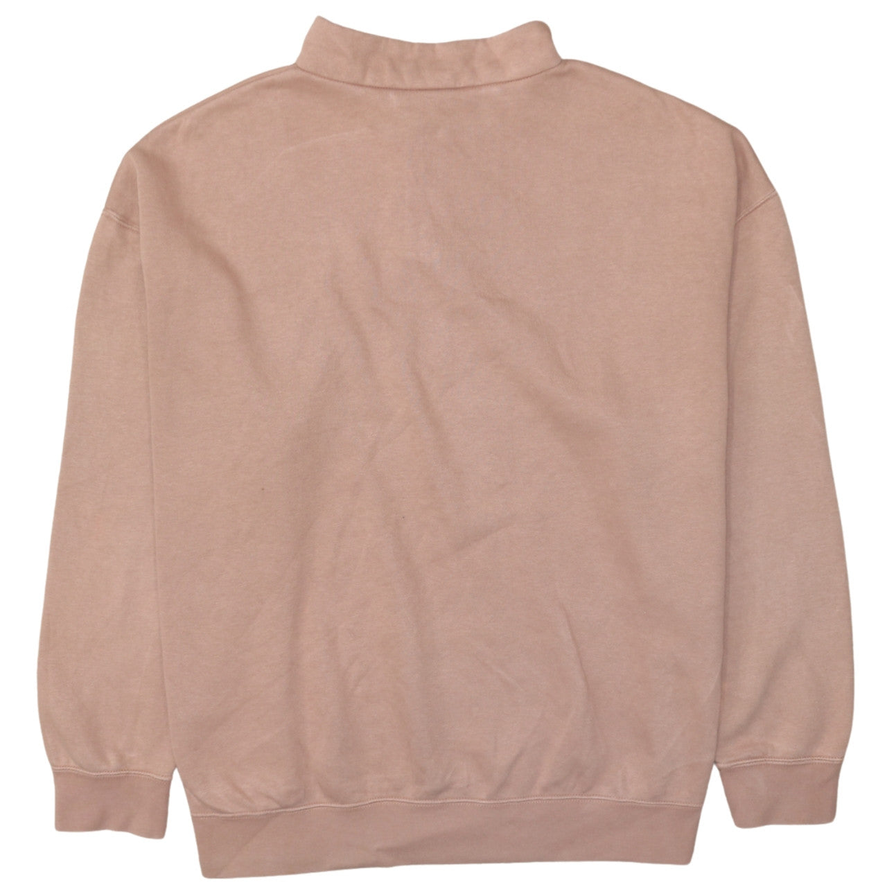 Nike Men's Brown 1/4 Zip Fleece Sweatshirt Size M