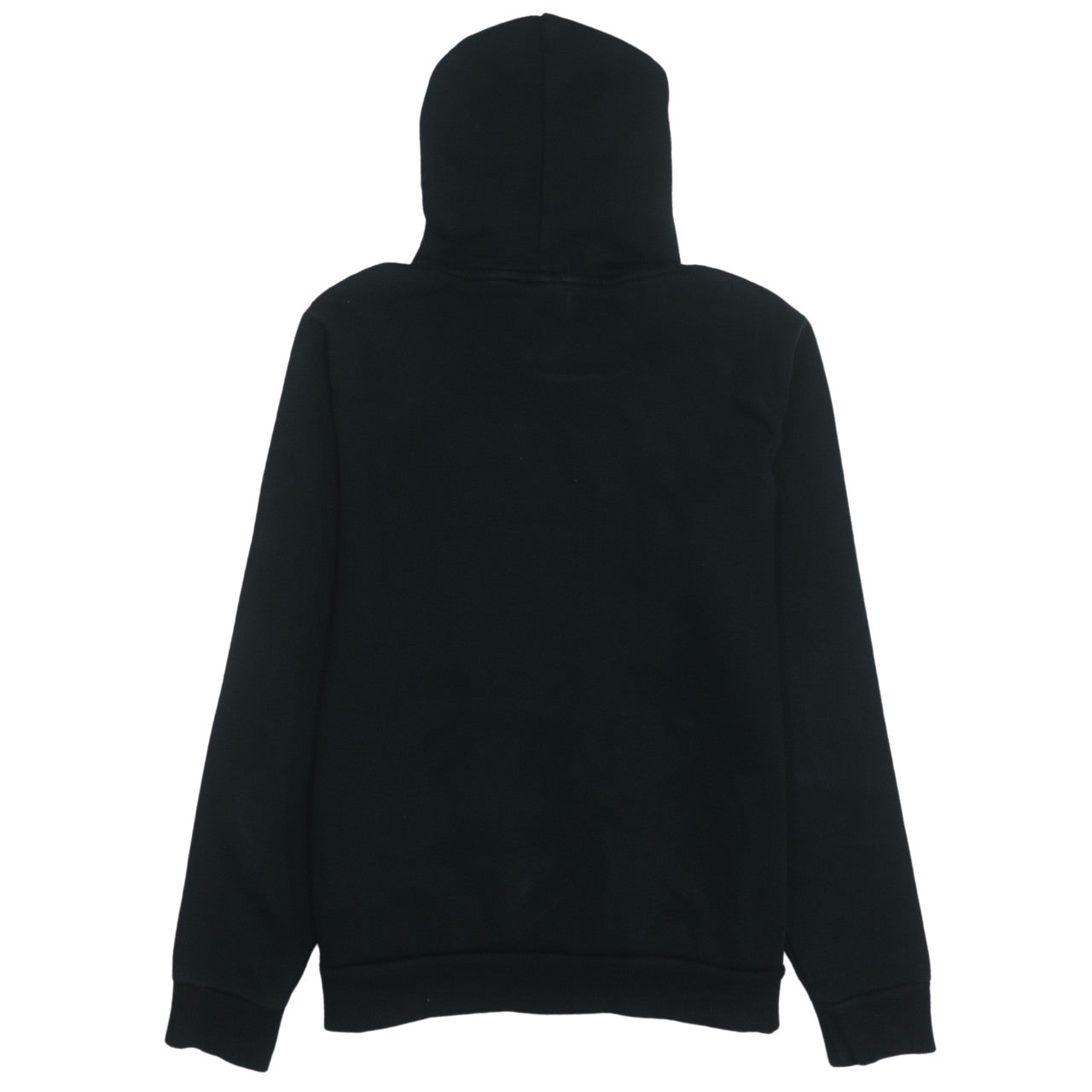 Puma Men's Black Pullover Hoodie Size L Logo Fleece Sweatshirt