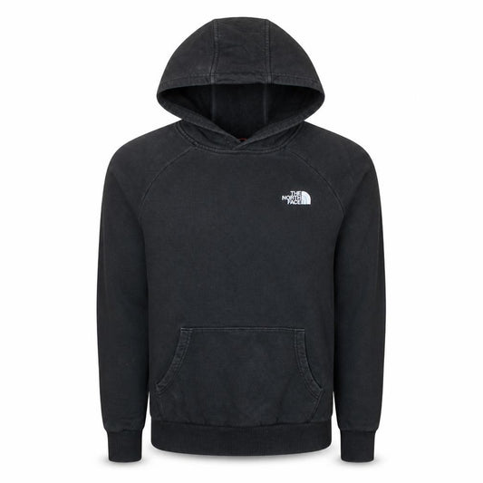 The North Face Men's Black Pullover Hoodie S Outdoor Logo Sweatshirt