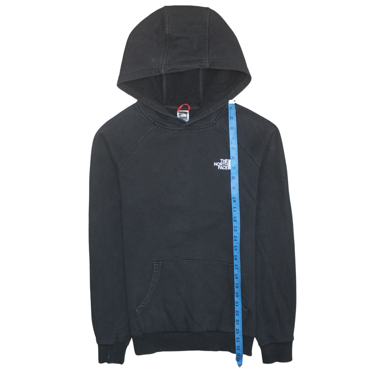 The North Face Men's Black Pullover Hoodie S Outdoor Logo Sweatshirt