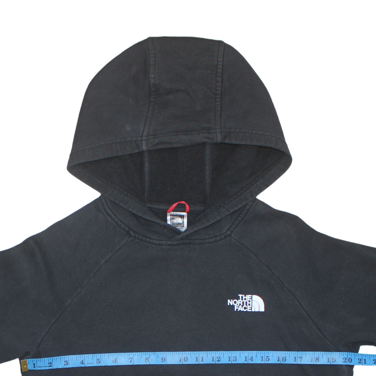 The North Face Men's Black Pullover Hoodie S Outdoor Logo Sweatshirt