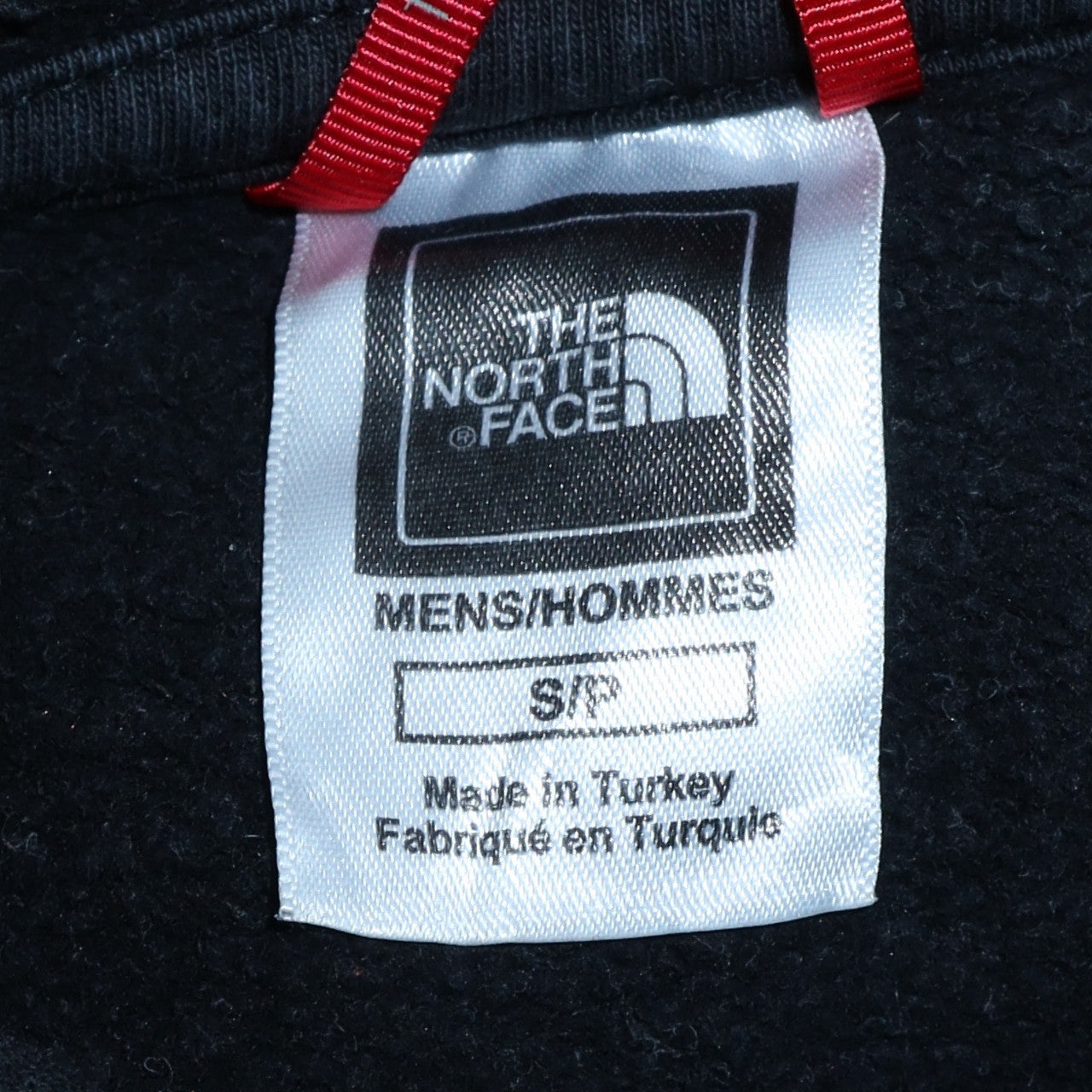 The North Face Men's Black Pullover Hoodie S Outdoor Logo Sweatshirt