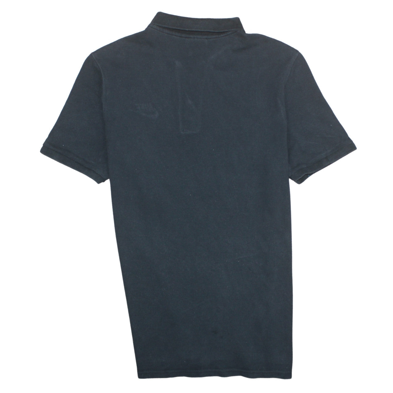 Nike Men's Black Cotton Short Sleeve Polo Shirt Size L
