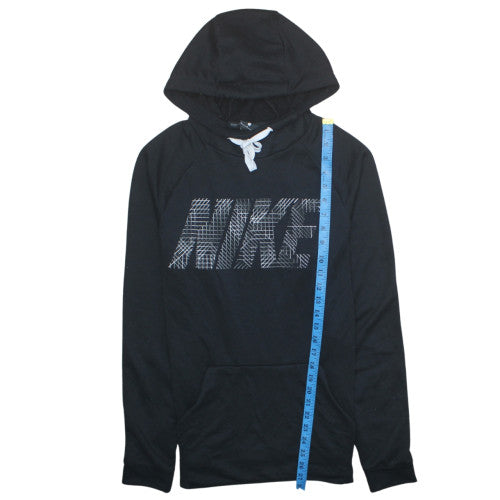 Nike Men's Black Dri-FIT Pullover Hoodie S Regular Fit Sportswear