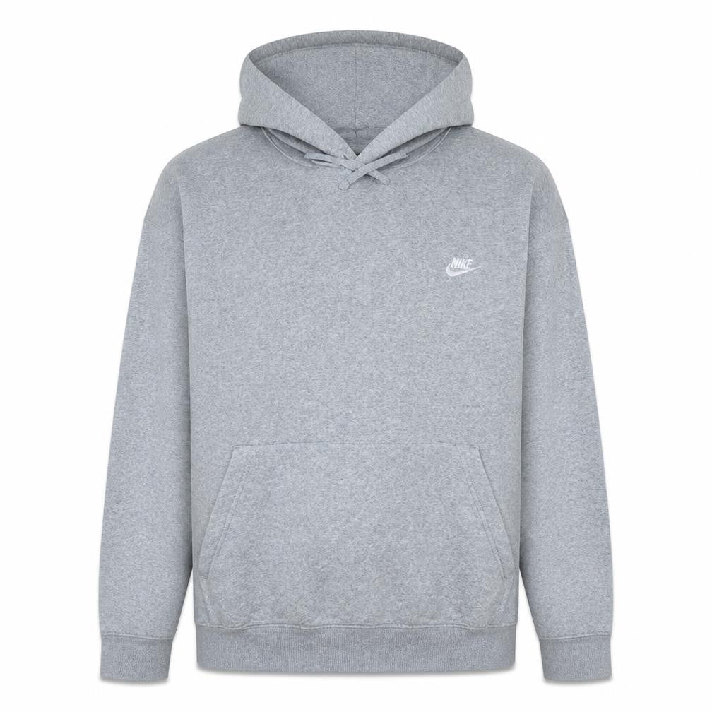 Nike Women Grey Pullover Hoodie XXL Cotton Blend Casual Lined