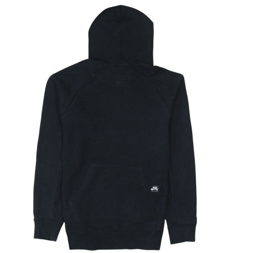 Nike SB Men's Black Pullover Hoodie Small Logo Fleece Sweatshirt