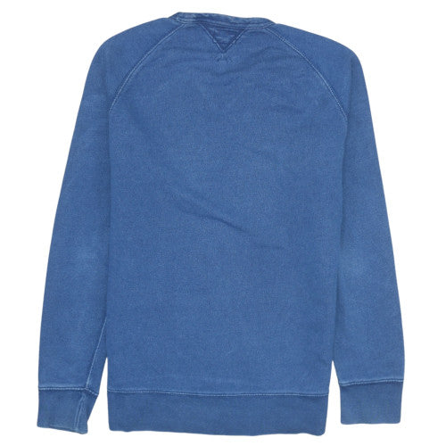 Levi's Men's Blue Logo Crew Neck Pullover Sweatshirt Size S
