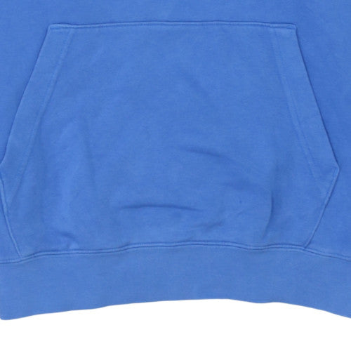 Nike Men's Blue Pullover Hoodie S Fleece Regular Fit Sportswear