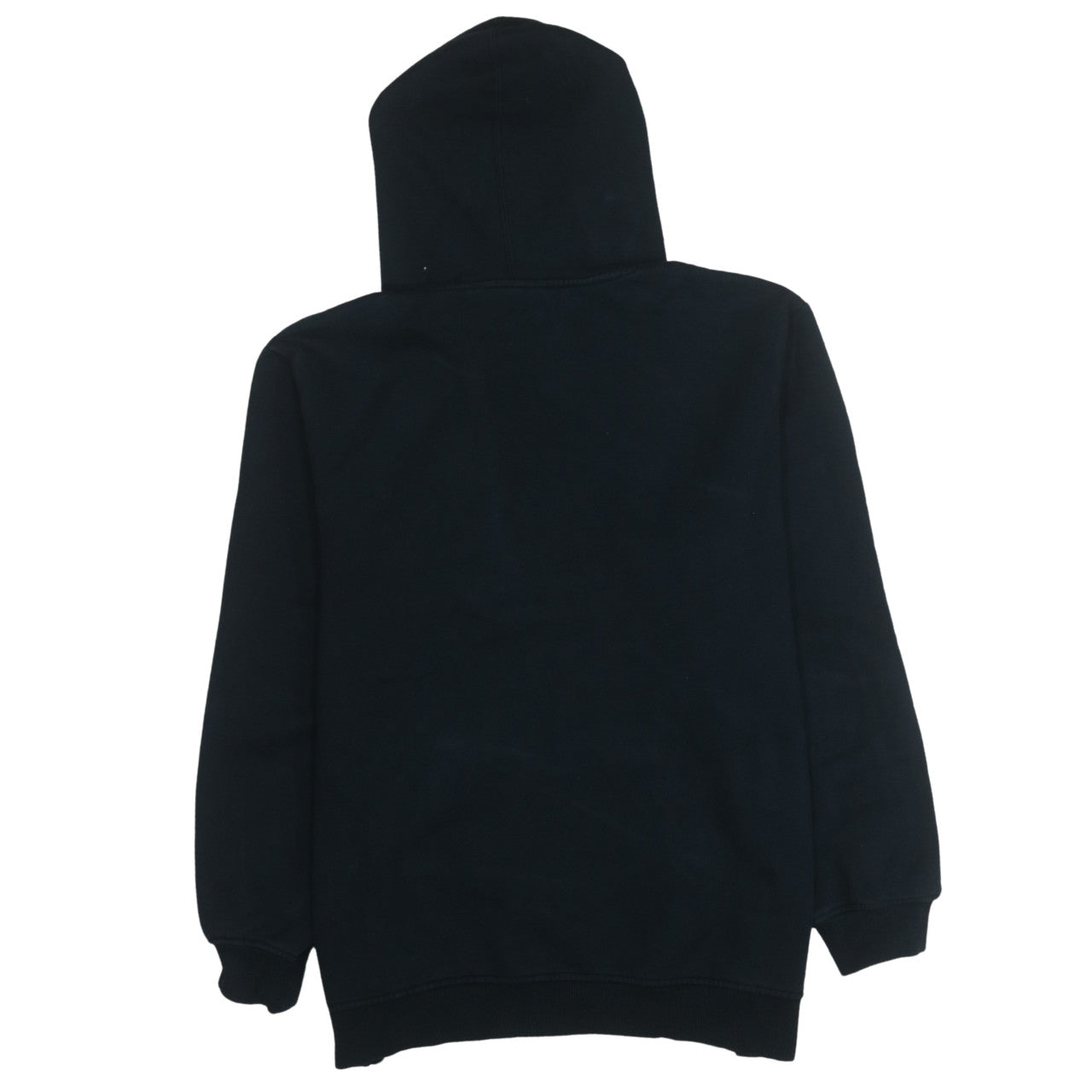 Adidas Mens Black Pullover Hoodie Large Logo Fleece Sweatshirt