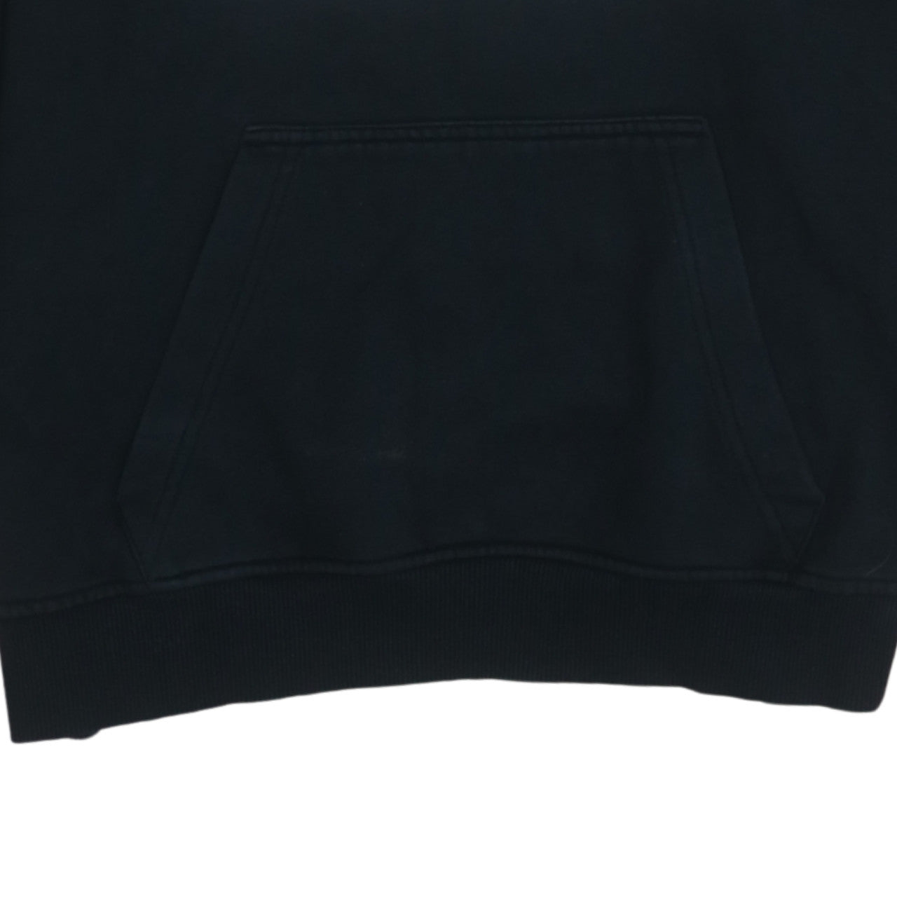 Adidas Mens Black Pullover Hoodie Large Logo Fleece Sweatshirt