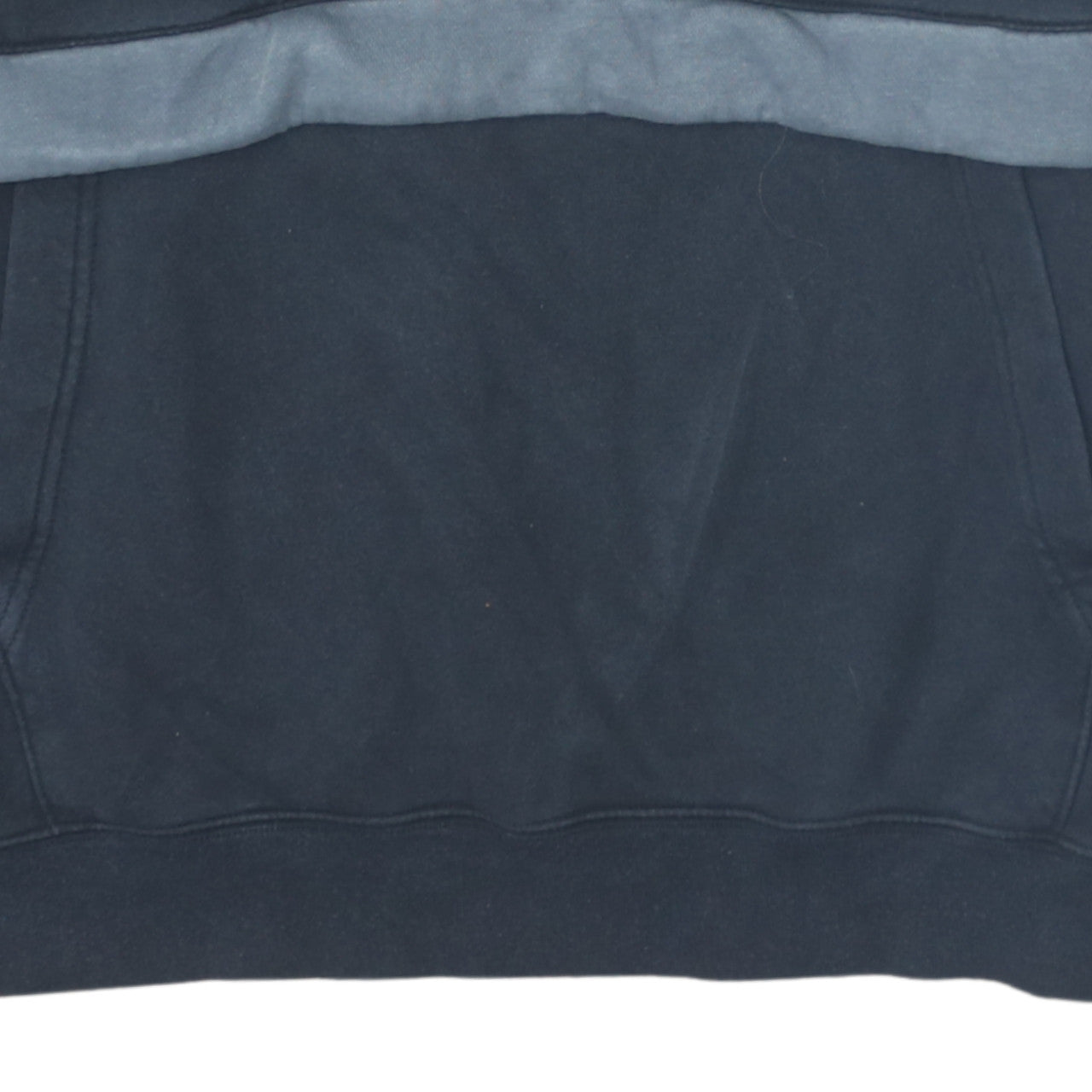 Nike Men's Black 1/2 Zip Hoodie Fleece Lined Pullover Size L