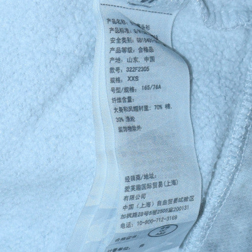 Hollister Unisex Grey XS Tie Dye Pullover Hoodie