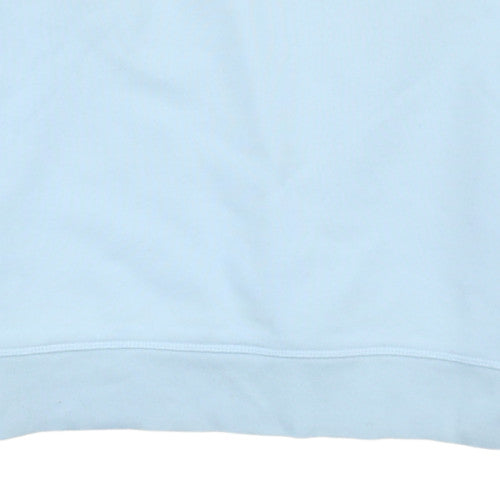 Levi's Men's Blue Pullover Sweatshirt L Regular Fit Logo Crew Neck