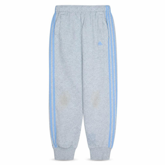 Adidas Boys Grey Jogger Trousers 12-13 Years Elastic Waist Activewear