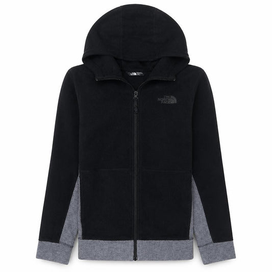 The North Face Boys Black XL Full Zip Hoodie - Fleece, Hooded, Casual