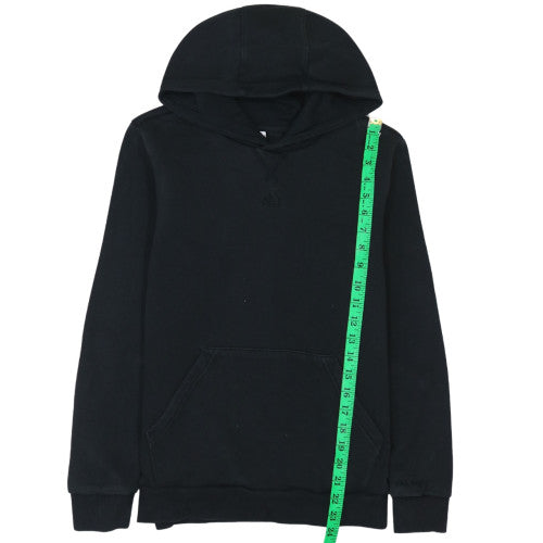 Adidas Boys Black Pullover Hoodie Fleece Sweatshirt 14 Years