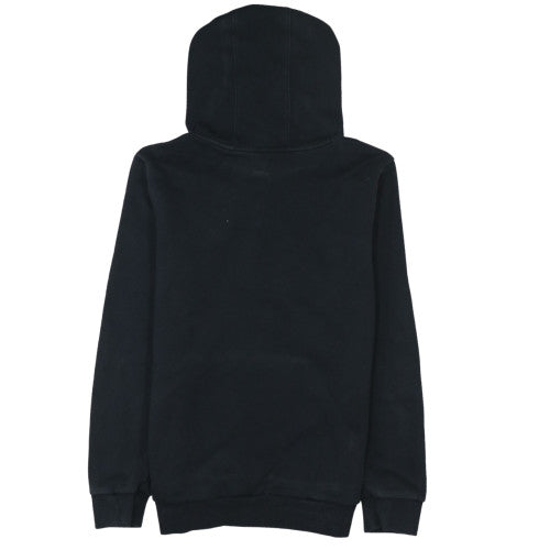 Adidas Boys Black Pullover Hoodie Fleece Sweatshirt 14 Years