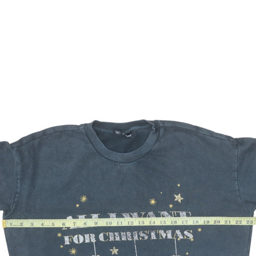 Harry Potter Women’s Grey Christmas Sweatshirt Size 12-14 George