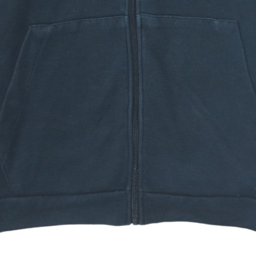 Nike Men's Black Full Zip Hoodie L Dri-FIT Fleece Sportswear
