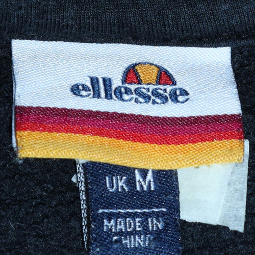 Ellesse Men's Blue Embroidered Logo Pullover Sweatshirt M