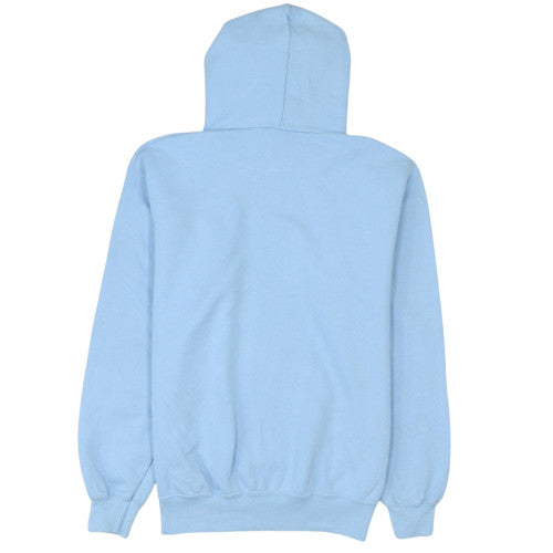 Fruit of the Loom Women Blue Pullover Hoodie Disney Print M