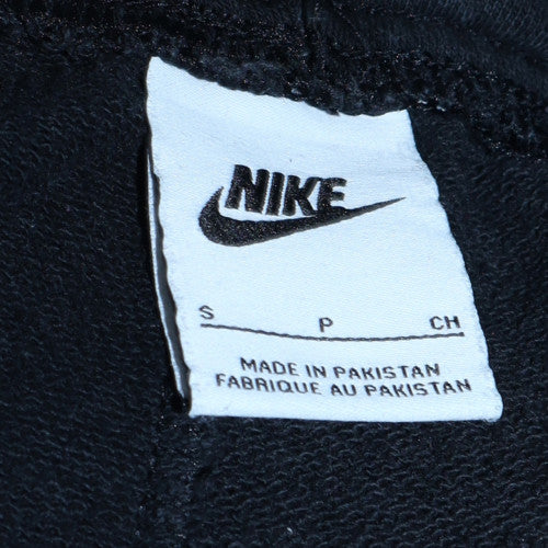 Nike Men’s Black Fleece Jogger Sweatpants S Regular Fit Activewear